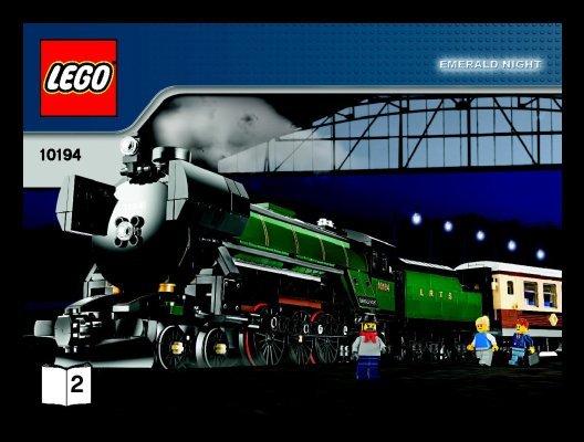 Notice / Instructions de Montage - LEGO - 10194 - Emerald Night: Page 1