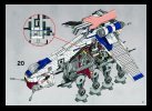 Notice / Instructions de Montage - LEGO - 10195 - Republic Dropship with AT-OT Walker™: Page 57