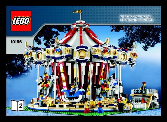 Notice / Instructions de Montage - LEGO - 10196 - Grand Carousel: Page 1