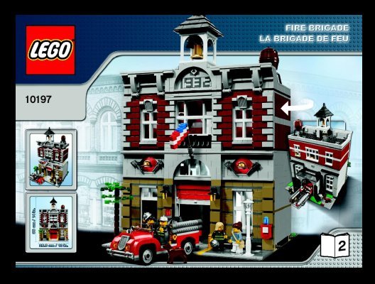 Notice / Instructions de Montage - LEGO - 10197 - Fire Brigade: Page 1