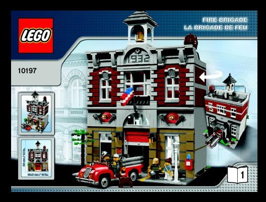 Notice / Instructions de Montage - LEGO - 10197 - Fire Brigade: Page 1