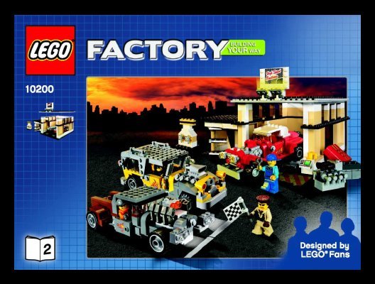 Notice / Instructions de Montage - LEGO - 10200 - Custom Car Garage: Page 1