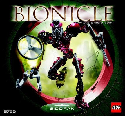 Notice / Instructions de Montage - LEGO - 10203 - BIONICLE® Tri-Pack: Page 1