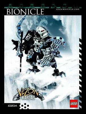 Notice / Instructions de Montage - LEGO - 10204 - Kardas: Page 1