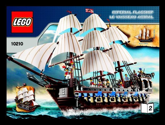 Notice / Instructions de Montage - LEGO - 10210 - Imperial Flagship: Page 1