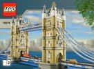 Notice / Instructions de Montage - LEGO - 10214 - Le Tower Bridge: Page 1