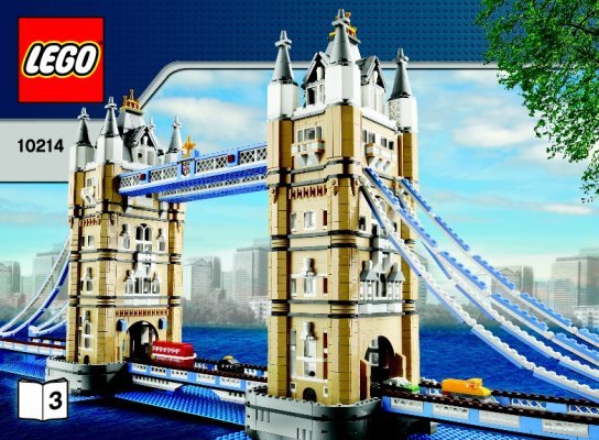 Notice / Instructions de Montage - LEGO - 10214 - Le Tower Bridge: Page 1