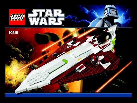 Notice / Instructions de Montage - LEGO - 10215 - Obi-Wan's Jedi Starfighter™: Page 1