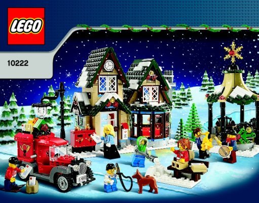 Notice / Instructions de Montage - LEGO - 10222 - Winter Village Post Office: Page 1