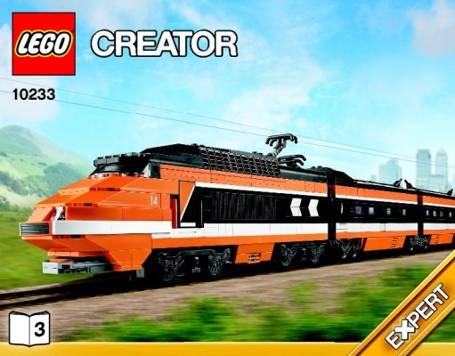 Notice / Instructions de Montage - LEGO - Creator - 10233 - Horizon Express: Page 1