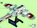 Notice / Instructions de Montage - LEGO - Star Wars - 10240 - Red Five X-wing Starfighter™: Page 62