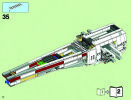 Notice / Instructions de Montage - LEGO - Star Wars - 10240 - Red Five X-wing Starfighter™: Page 74