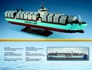 Notice / Instructions de Montage - LEGO - Creator - 10241 - Le Triple-E de Maersk Line: Page 4