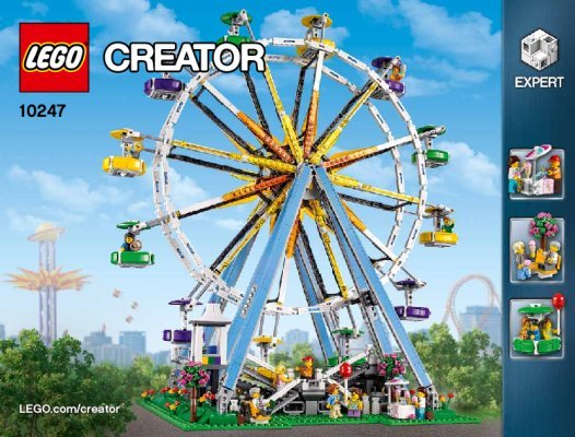 Notice / Instructions de Montage - LEGO - Creator - 10247 - La grande roue: Page 1