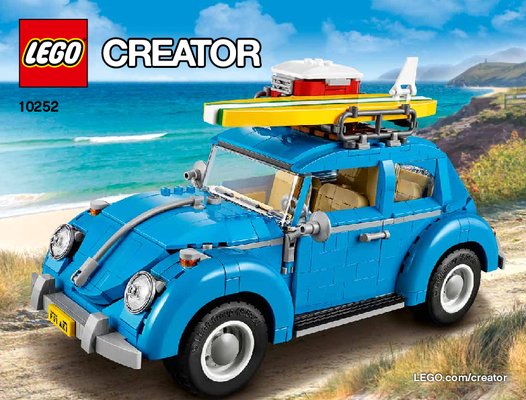 Notice / Instructions de Montage - LEGO - Creator - 10252 - La Coccinelle Volkswagen: Page 1