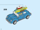 Notice / Instructions de Montage - LEGO - Creator - 10252 - La Coccinelle Volkswagen: Page 120