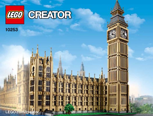 Notice / Instructions de Montage - LEGO - Creator - 10253 - Big Ben: Page 1