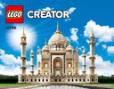 Notice / Instructions de Montage - LEGO - Creator Expert - 10256 - Taj Mahal: Page 1