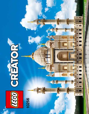 Notice / Instructions de Montage - LEGO - Creator Expert - 10256 - Taj Mahal: Page 1