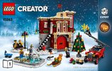 Notice / Instructions de Montage - LEGO - 10263 - Winter Village Fire Station: Page 1