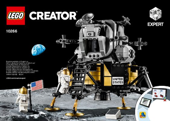 Notice / Instructions de Montage - LEGO - 10266 - NASA Apollo 11 Lunar Lander: Page 1