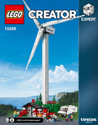 Notice / Instructions de Montage - LEGO - 10268 - Vestas Wind Turbine: Page 1