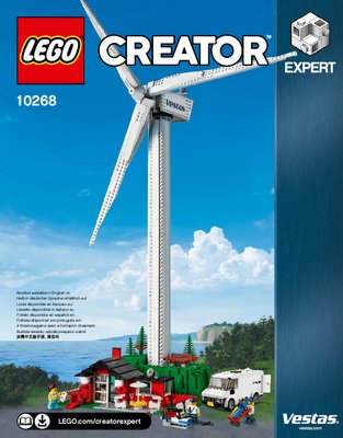 Notice / Instructions de Montage - LEGO - 10268 - Vestas Wind Turbine: Page 1