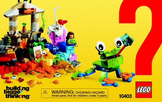 Notice / Instructions de Montage - LEGO - 10403 - World Fun: Page 1