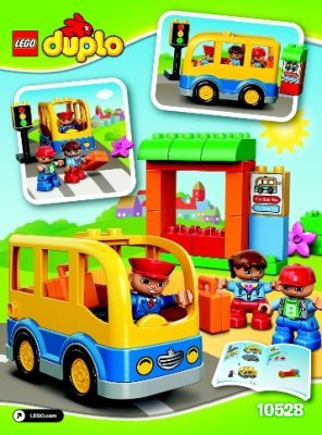 Notice / Instructions de Montage - LEGO - DUPLO - 10528 - Le bus scolaire: Page 1