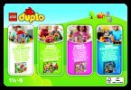 Notice / Instructions de Montage - LEGO - DUPLO - 10581 - Les canards: Page 2