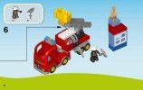 Notice / Instructions de Montage - LEGO - DUPLO - 10592 - Le camion de pompiers: Page 8