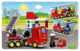 Notice / Instructions de Montage - LEGO - DUPLO - 10592 - Le camion de pompiers: Page 9