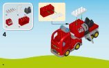 Notice / Instructions de Montage - LEGO - DUPLO - 10592 - Le camion de pompiers: Page 6