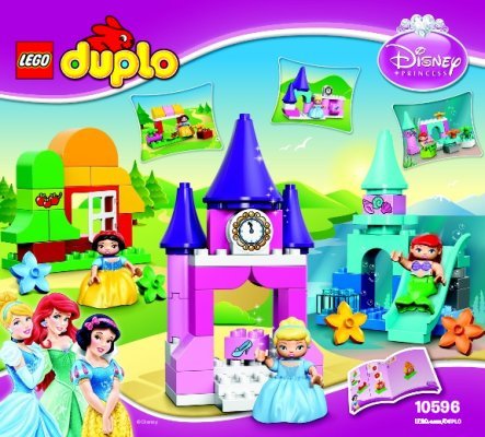 Notice / Instructions de Montage - LEGO - DUPLO - 10596 - Collection Disney Princess™: Page 1