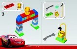 Notice / Instructions de Montage - LEGO - DUPLO - 10600 - La course classique Disney Pixar Cars™: Page 6