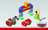 Notice / Instructions de Montage - LEGO - DUPLO - 10600 - La course classique Disney Pixar Cars™: Page 7