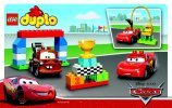 Notice / Instructions de Montage - LEGO - DUPLO - 10600 - La course classique Disney Pixar Cars™: Page 8