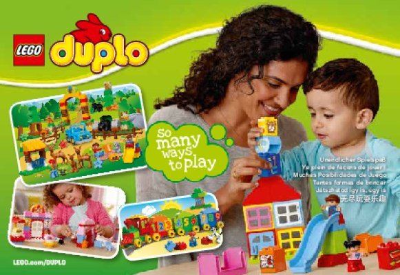 Notice / Instructions de Montage - LEGO - DUPLO - 10601 - Le camion LEGO® DUPLO®: Page 1