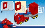 Notice / Instructions de Montage - LEGO - DUPLO - 10608 - L'aventure de Spider-Man en camion araignée: Page 8