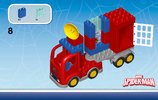 Notice / Instructions de Montage - LEGO - DUPLO - 10608 - L'aventure de Spider-Man en camion araignée: Page 9