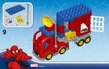 Notice / Instructions de Montage - LEGO - DUPLO - 10608 - L'aventure de Spider-Man en camion araignée: Page 10