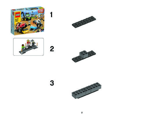 Notice / Instructions de Montage - LEGO - 10655 - LEGO® Monster Trucks: Page 1