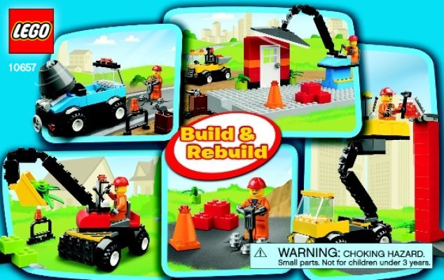 Notice / Instructions de Montage - LEGO - 10657 - My First LEGO® Set: Page 1