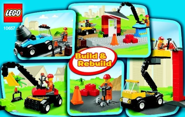 Notice / Instructions de Montage - LEGO - 10657 - My First LEGO® Set: Page 1