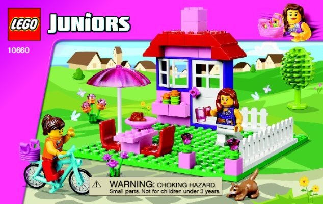 Notice / Instructions de Montage - LEGO - Juniors - 10660 - La valise de construction fille: Page 1