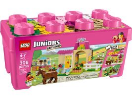 LEGO - Juniors - 10674 - Grande boîte du centre équestre