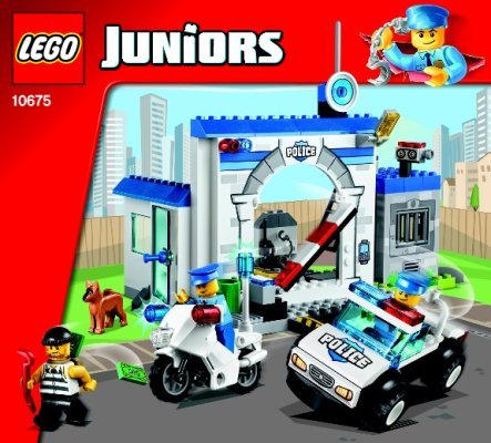 Notice / Instructions de Montage - LEGO - Juniors - 10675 - Ma première caserne de police: Page 1