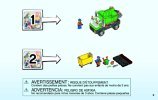 Notice / Instructions de Montage - LEGO - Juniors - 10680 - Le camion poubelle: Page 3