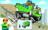 Notice / Instructions de Montage - LEGO - Juniors - 10680 - Le camion poubelle: Page 4