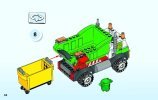 Notice / Instructions de Montage - LEGO - Juniors - 10680 - Le camion poubelle: Page 34